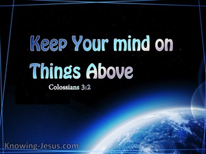 Colossians 3:2